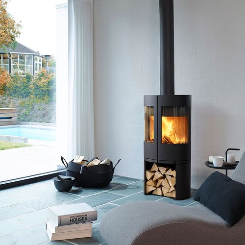 木材采暖炉 - 6643 - Morsø Jernstøberi A/S - 0 - 5 kW / 转角式 / 现代风格