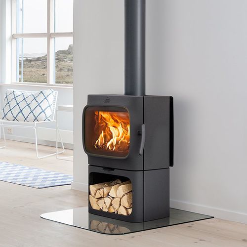 木材采暖炉 - F 305 SERIES - Jøtul - 7.5 kW / 现代风格 / 铸铁