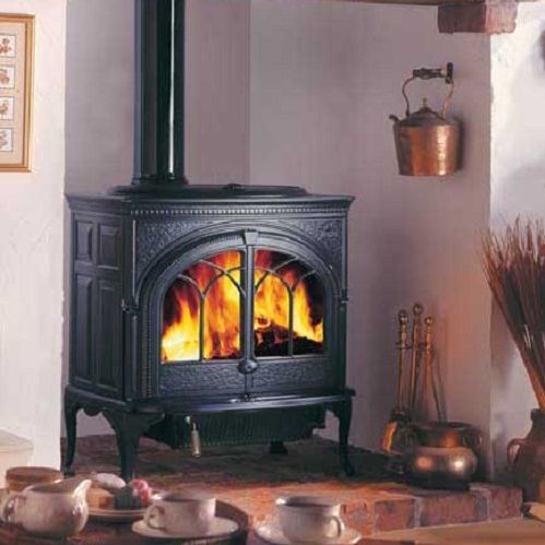 木材采暖炉 - F 600 - Jøtul - 5 kW...10 kW / 传统风格 / 铸铁