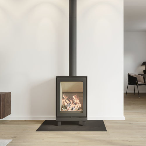 木材采暖炉 - MAX H - Altech - 0 - 5 kW / 5 kW...10 kW / 猫脚