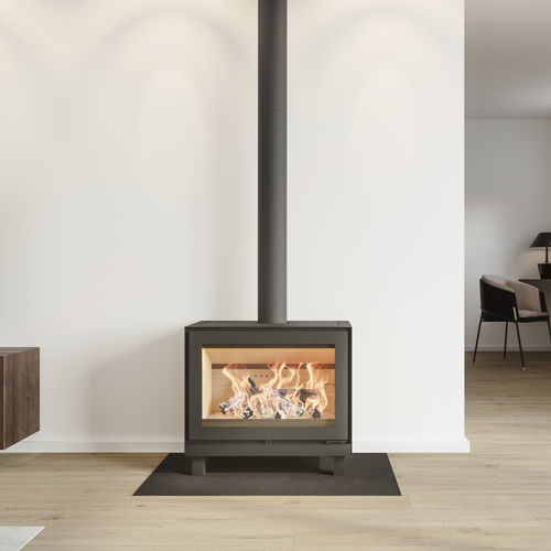 木材采暖炉 - MAX W - Altech - 0 - 5 kW / 5 kW...10 kW / 猫脚