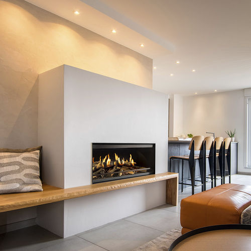 全息壁炉 - Kalfire E-one 100F - Kalfire Fireplaces - 电动 / 嵌入式 / 直角