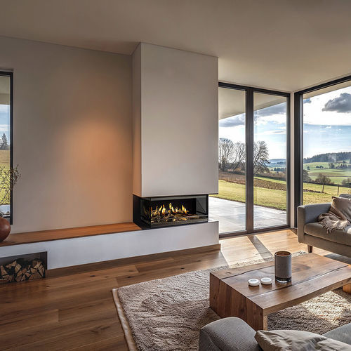 全息壁炉 - E-one 100S - Kalfire Fireplaces - 电动 / 嵌入式 / 直角