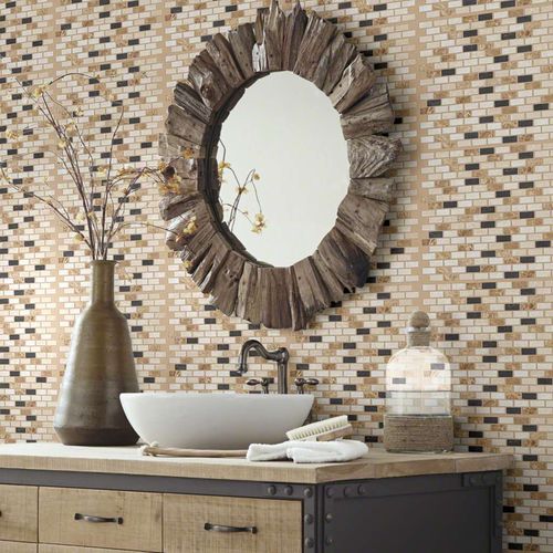 天然石材瓷砖 - BOCA BRICK MOSAIC - Shaw floors - 抛光 / 厨房 / 浴室