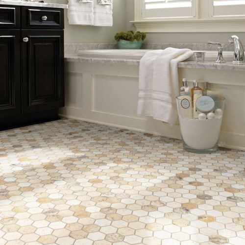 天然石材瓷砖 - BOCA HEXAGON MOSAIC - Shaw floors - 抛光 / 室内 / 墙面