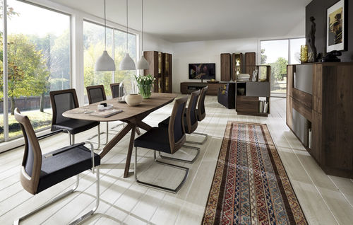 现代风格餐桌 - BO  - Hartmann Möbelwerke GmbH - 实木 / 椭圆 / 长方形