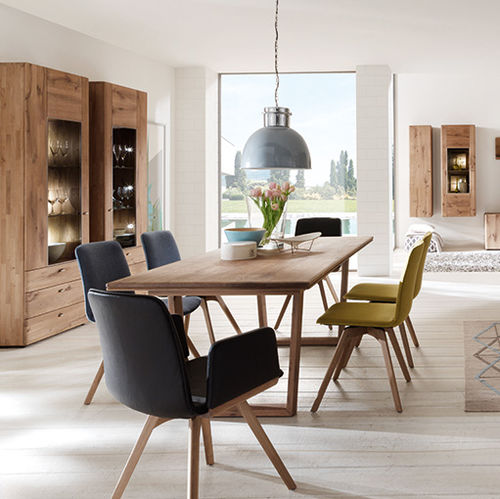 现代风格餐桌 - JON  - Hartmann Möbelwerke GmbH - 栎木 / 长方形 / 可延长
