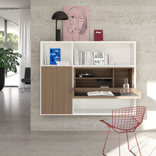 壁挂餐边柜 - VITA - Kettnaker GmbH & Co. KG Möbel-Manufaktur - 现代风格 / 漆木 / 搁板