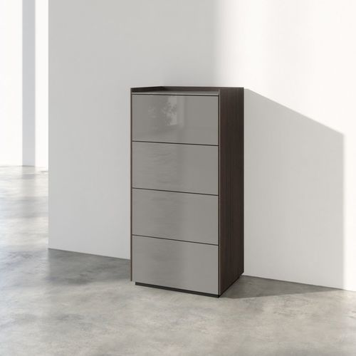 现代风格抽屉柜 - CASE - Kettnaker GmbH & Co. KG Möbel-Manufaktur - 漆木 / 白色 / 灰色