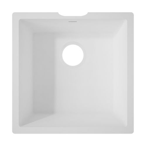 单槽厨房水槽 - Spicy - CORIAN - 无排水板 / Corian®可丽耐 / 嵌入式