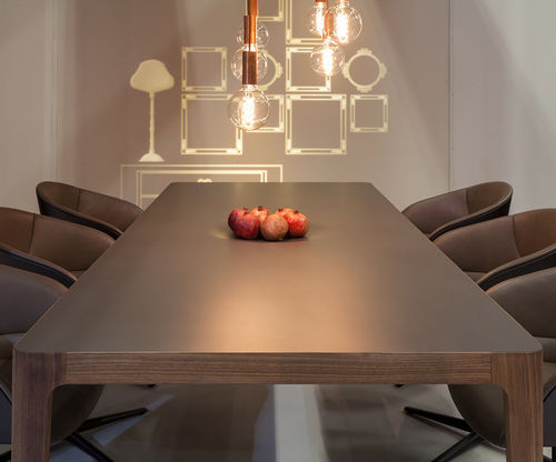 Corian®可丽耐桌台面 - Deep Sable - CORIAN - 防污渍 / 防磨损 / 棕色