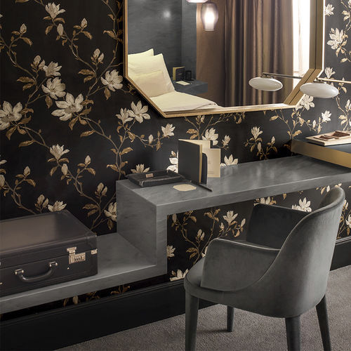 壁挂办公桌 - Carbon Concrete - CORIAN - 现代风格 / Corian®可丽耐 / 直线型