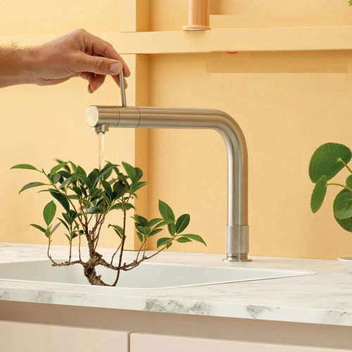 沸腾热水调温龙头 - Front - Quooker Deutschland GmbH - 台面 / 不锈钢 / 厨房