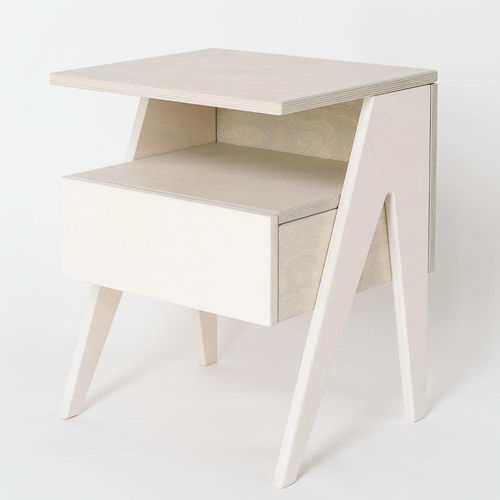 现代风格床头柜 - HUH - Radis Furniture - 胶合板 / 打蜡木材 / 桦木