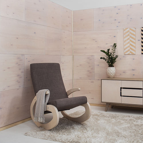 现代风格扶手椅 - GEE - Radis Furniture - 布料 / 胶合板 / 桦木
