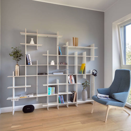 壁挂置物架 - CRISS-CROSS - Radis Furniture - 可调节 / 现代风格 / 桦木