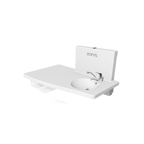 塑料尿布台 - MEDI2 - Ropox A/S - 铝制 / 不锈钢 / 落地式