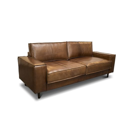复古风格沙发 - DOME - Ecomatrix SRL - 棕色 / 灰色 / 黑色