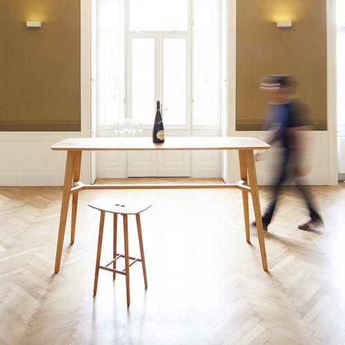 北欧风格高脚桌 - FINN - sixay furniture - 栎木 / 实木 / 山毛榉木