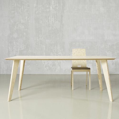 设计餐桌 - FINN  - sixay furniture - 樱桃木 / 栎木 / 胡桃木