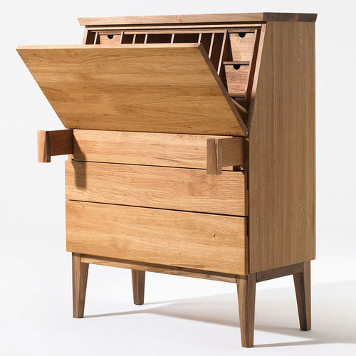 现代风格秘书桌 - EMILY - sixay furniture - 栎木 / 胡桃木 / 实木