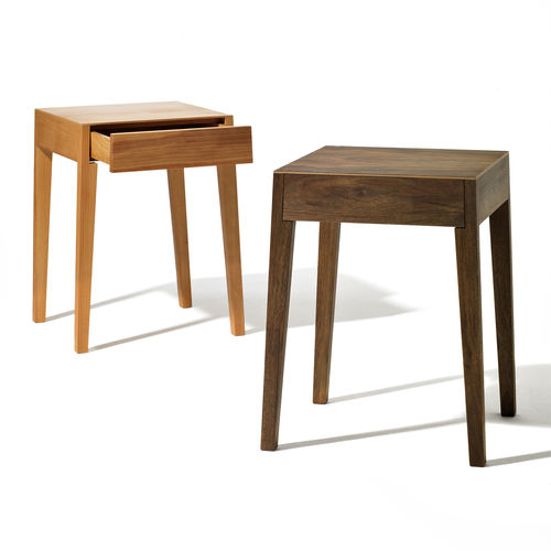 现代风格床头柜 - THEO - sixay furniture - 栎木 / 胡桃木 / 实木