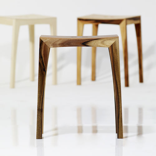 设计凳子 - OTTO2 - sixay furniture - 木质 / 皮质 / 漆布