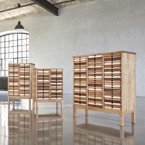 高抽屉柜 - SIXTEMATIC HOCH - sixay furniture - 现代风格 / 栎木 / 胡桃木