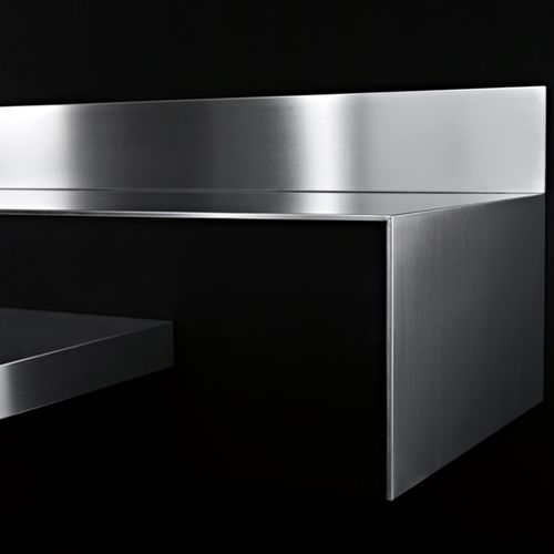 不锈钢厨房台面 - SIDE / BACK PANELS - STEEL TIME SRL - 厨房 / 抛光 / 定制