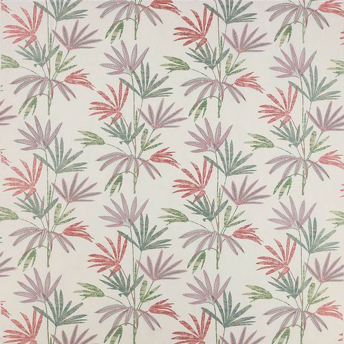 室内装饰面料 - BAMBOO PALM  - Jane Churchill - 用于窗帘 / 花朵图案 / 聚酯