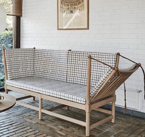 北欧风格沙发 - THE SPOKE-BACK - Fredericia Furniture - 布料 / 皮质 / 带扶手