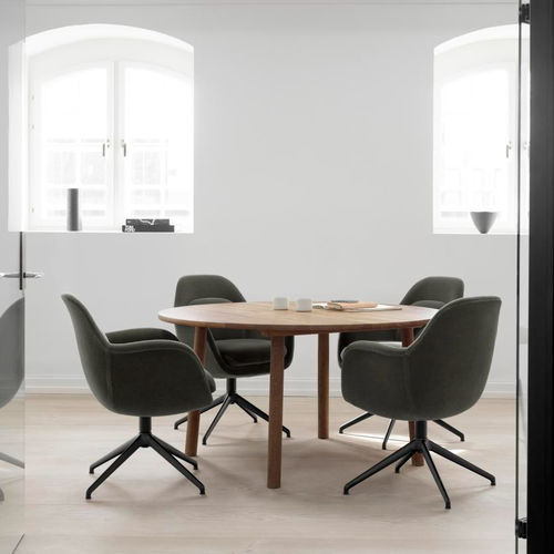 现代风格椅子 - SWOON - Fredericia Furniture - 室内 / 布料 / 皮质