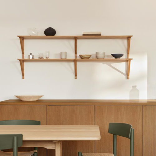 壁挂置物架 - BM29 - Fredericia Furniture - 现代风格 / 栎木 / 胡桃木
