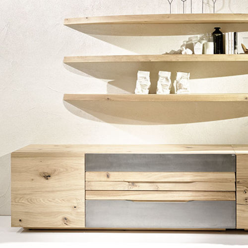 现代风格餐边柜 - V-ORGANO - Voglauer Möbelwerk Gschwandtner & Zwilling GmbH & Co. KG - 栎木 / 铁