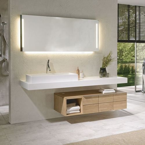 现代风格卫浴柜 - V-Montana - Voglauer Möbelwerk Gschwandtner & Zwilling GmbH & Co. KG - 家用 / 栎木 / 玻璃