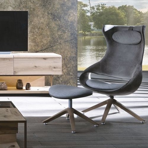 现代风格脚凳 - V-Cube - Voglauer Möbelwerk Gschwandtner & Zwilling GmbH & Co. KG - 布料 / 皮质