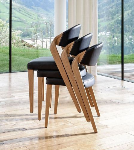 现代风格餐厅椅 - V-Alpin - Voglauer Möbelwerk Gschwandtner & Zwilling GmbH & Co. KG - 室内 / 布料 / 皮质