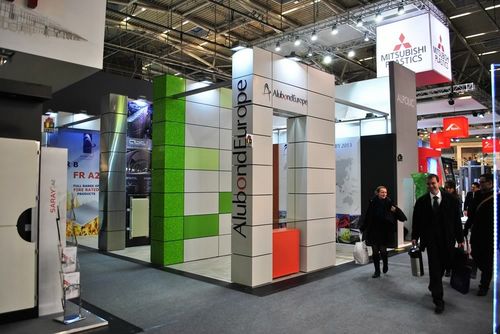 外包复合板 - ABTI OPEN GROOVE SYSTEMS - Alubond Europe - 室内装潢 / 铝制