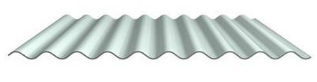 金属波浪板 - FISCHERWELLE SINUS 27 - Fischer Profil GmbH  - 铝制 / 用于桥梁工程