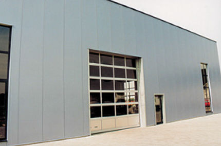 外墙夹芯板 - FISCHERTHERM LL 40 - Fischer Profil GmbH  - 金属表面 / 聚氨酯泡沫内芯