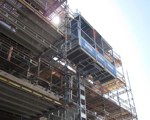 重载货梯 - 500 Z/ZP - GEDA GmbH - 建筑工地 / 建筑物