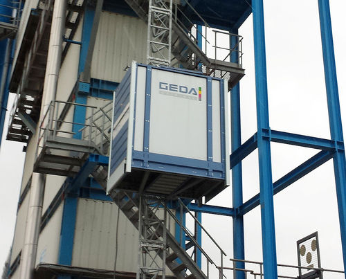 重载货梯 - MULTILIFT P12 P - GEDA GmbH - 建筑工地 / 工业