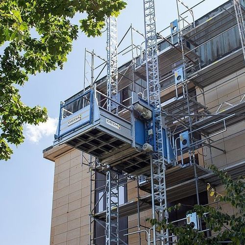 重载货梯 - 1500 Z/ZP - GEDA GmbH - 建筑工地 / 建筑物