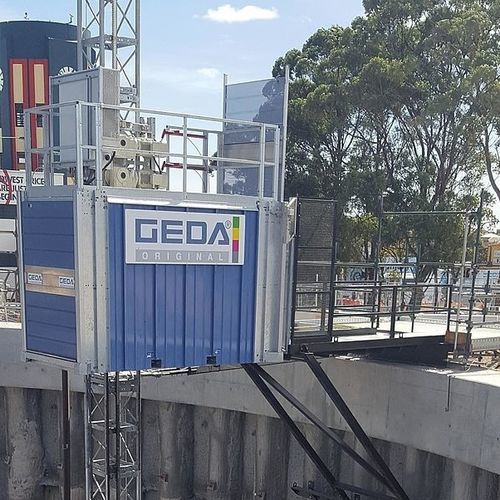 重载货梯 - PH 2737 - GEDA GmbH - 建筑工地 / 建筑物