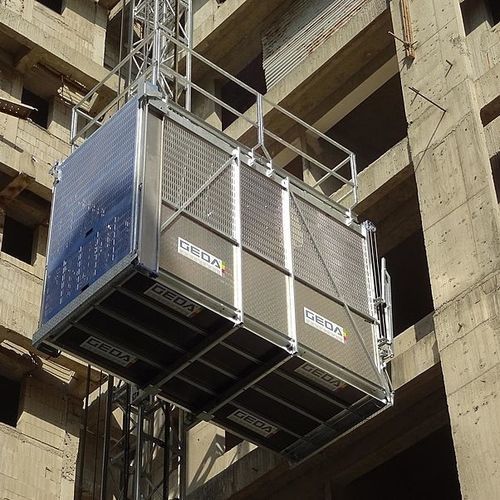 重载货梯 - SBL 2000 - GEDA GmbH - 建筑工地 / 建筑物