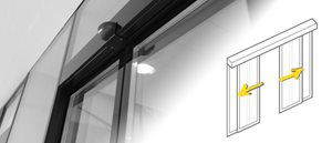 室内门 - Gilgen Door Systems AG  - 玻璃 / 滑动式 / 釉面