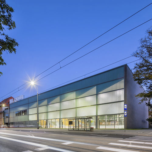 半透明异型玻璃 - LINIT EcoGlass ice - Glasfabrik Lamberts GmbH & Co. KG  - 室内装潢 / 用于外墙