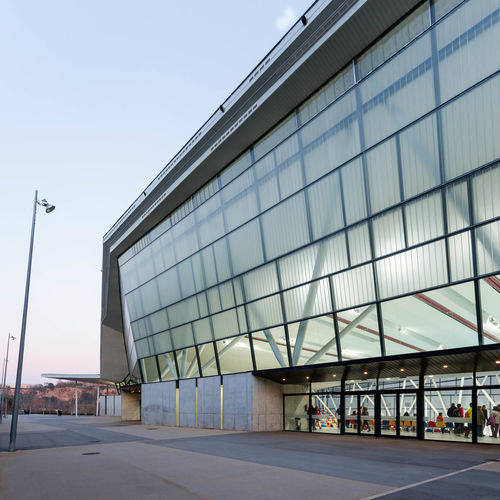 半透明异型玻璃 - LINIT EcoGlass 504 - Glasfabrik Lamberts GmbH & Co. KG  - 室内装潢 / 用于外墙 / 室外装饰