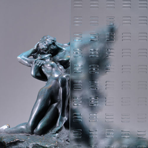 结构化玻璃板 - Royal Trio - Glasfabrik Lamberts GmbH & Co. KG  - 装饰 / 用于隔墙 / 用于家具
