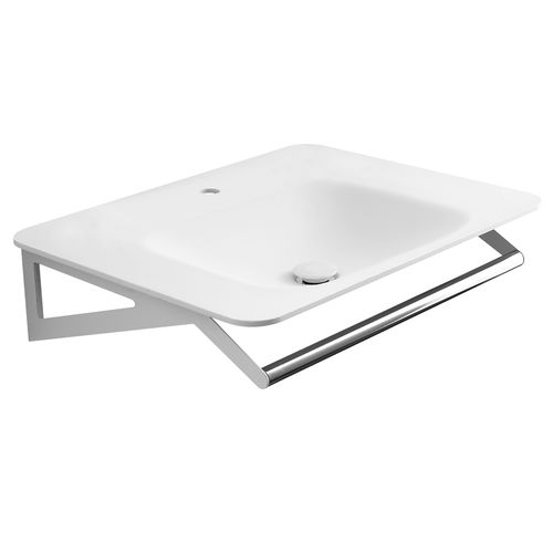 Corian®可丽耐台盆 - B46CMM16 - PONTE GIULIO - 悬挂式 / 石材 / 不锈钢